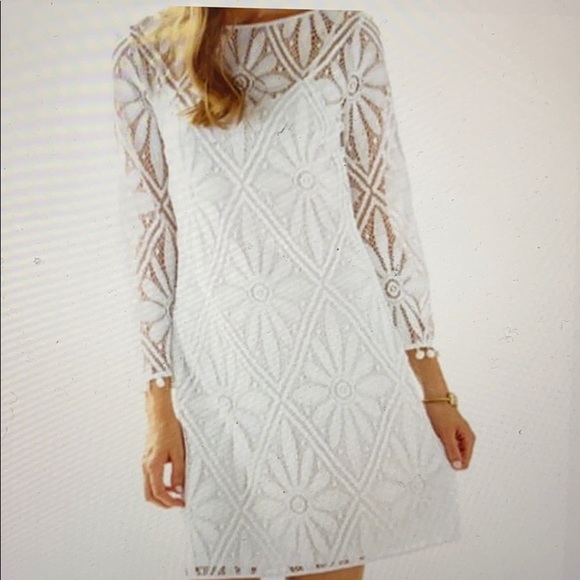 Lilly Pulitzer Dresses & Skirts - Lily Pulitzer Topanga Dress Resort White Medium